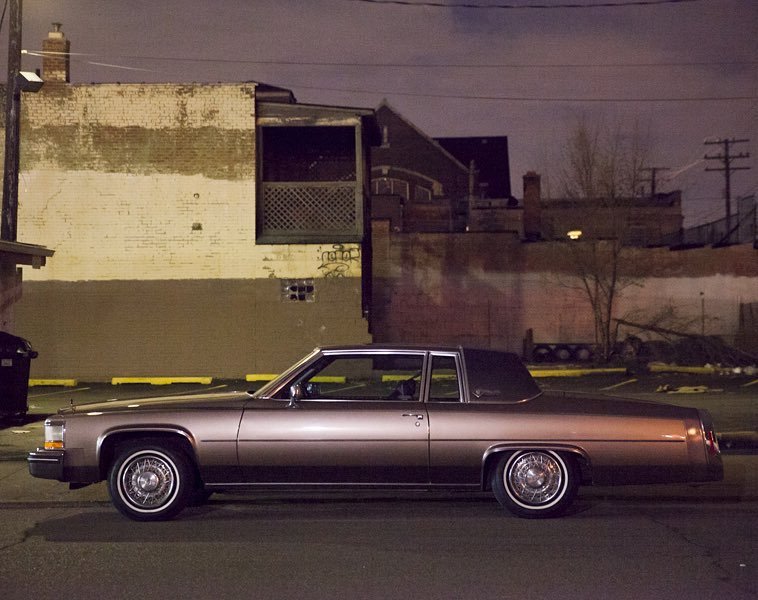 ErikPaulHoward's tweet photo. #84Caddy behind #FamilyTreat on #NavySt and #Springwells in #SWDetroit. https://t.co/rLOH40sreP