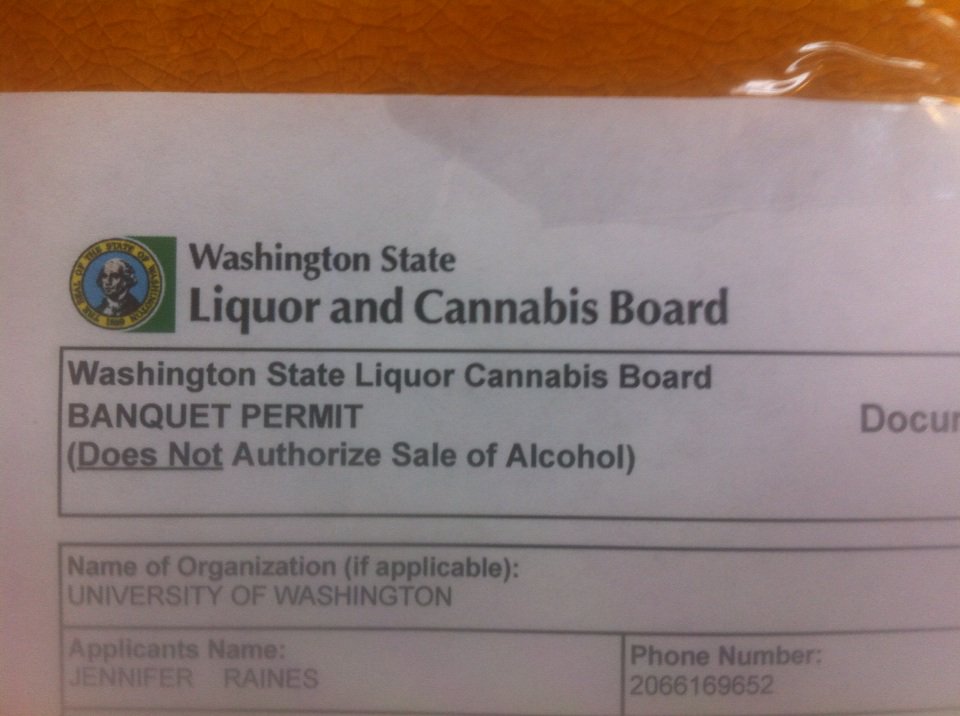 With such a permit, I knew astronomy &amp; physics holiday party would be a blast