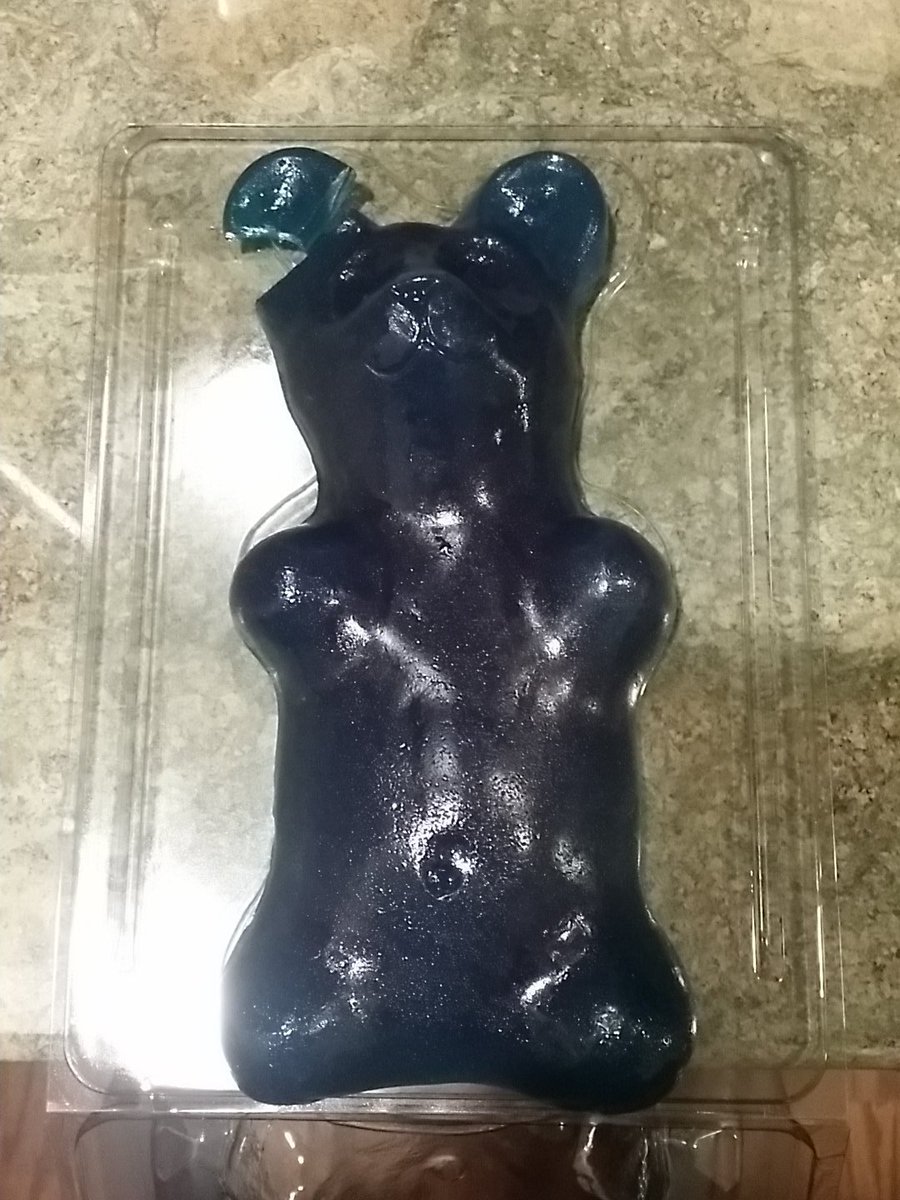 kacuster's tweet photo. What has my life become; I'm now buying giant gummy bears for myself. #noregrets #AboutThatGummyLife https://t.co/dk9HtMcnfw