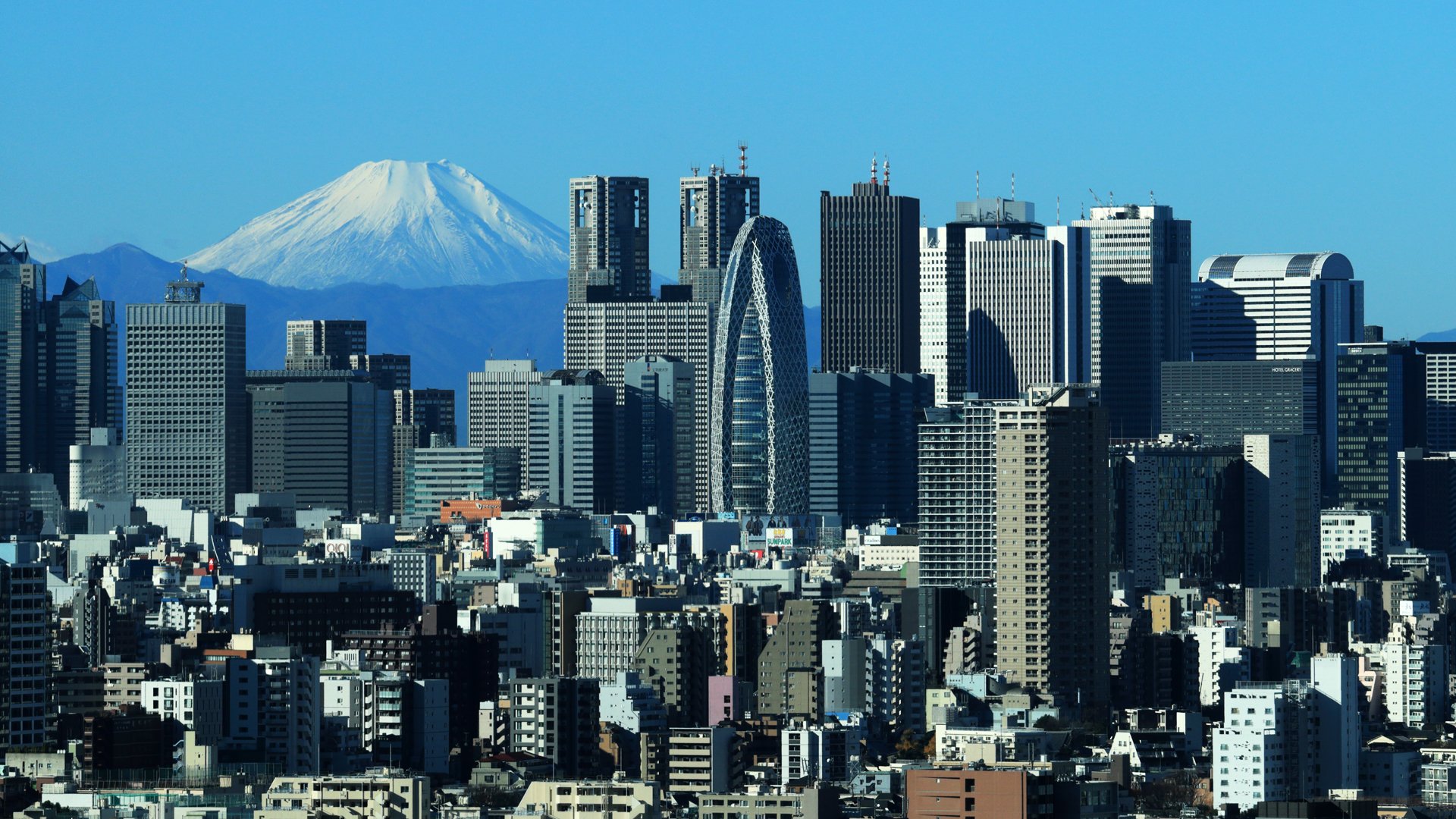 Abcdefg さっき空 富士山 新宿 新宿超高層ビル群 青空 快晴 文京シビックセンター Tokyo T Co Hhtkirbjxn Twitter