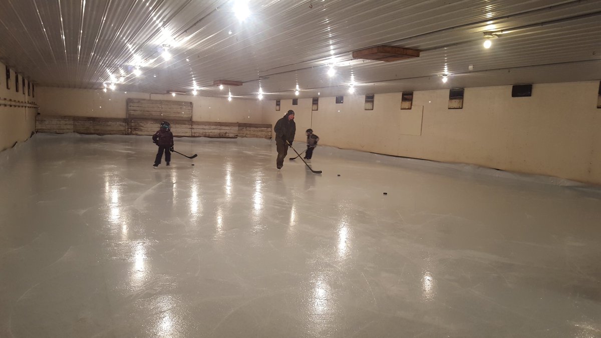 First skate on the rink is a go!