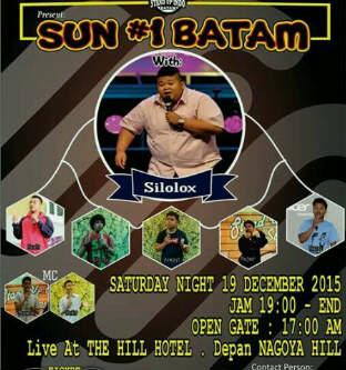 Usai pesta demokrasi nanti malam bakal  pesta ketawa sampai tak berdaya lagi - stand up nite #1 batam @SUIbatam