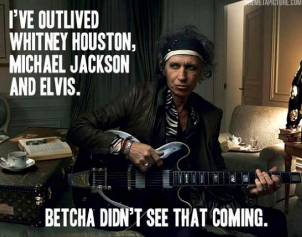 Happy birthday Keith Richards! 