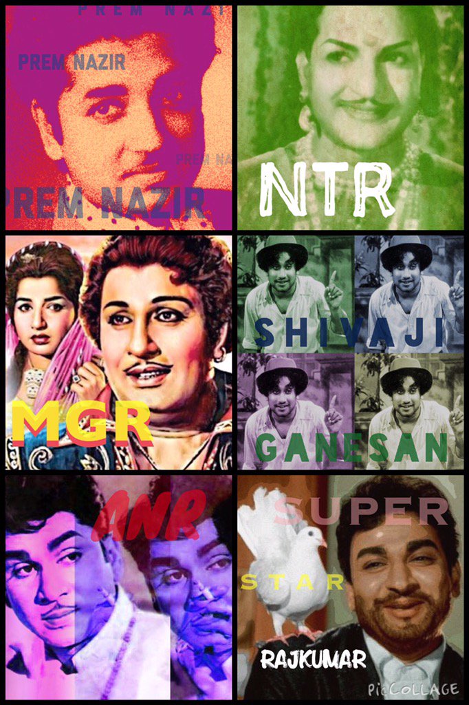 alluarjun's tweet image. I made this Pop Art on my Phone ! Classic Legendary South Indian Super Stars