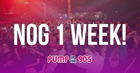 Put90s's tweet photo. NOG 1 WEEK! Koop je tickets voordelig in de voorverkoop! https://t.co/kYviD8IiL7 https://t.co/N56oU7L7bq