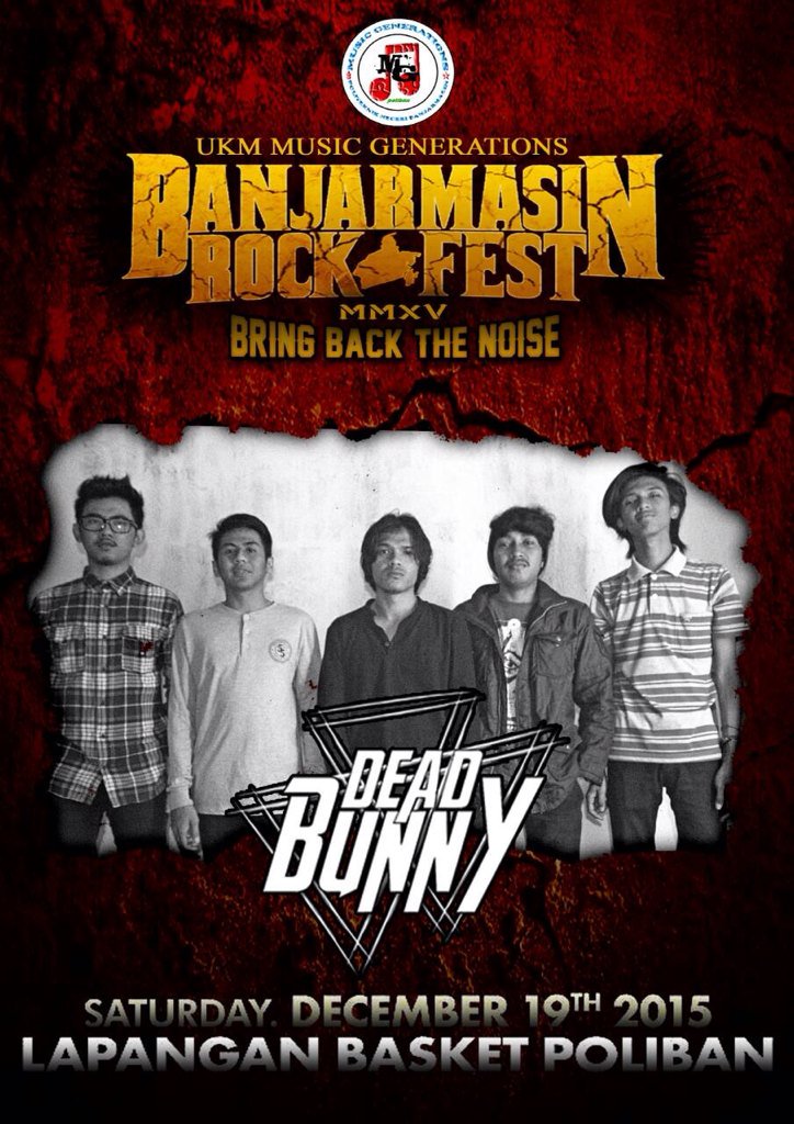 wearedeadbunny's tweet photo. Panggung terakhir kita di 2015. Sampai jumpa nanti malam @MG_Poliban @Seringai https://t.co/uHfHs05Dgk