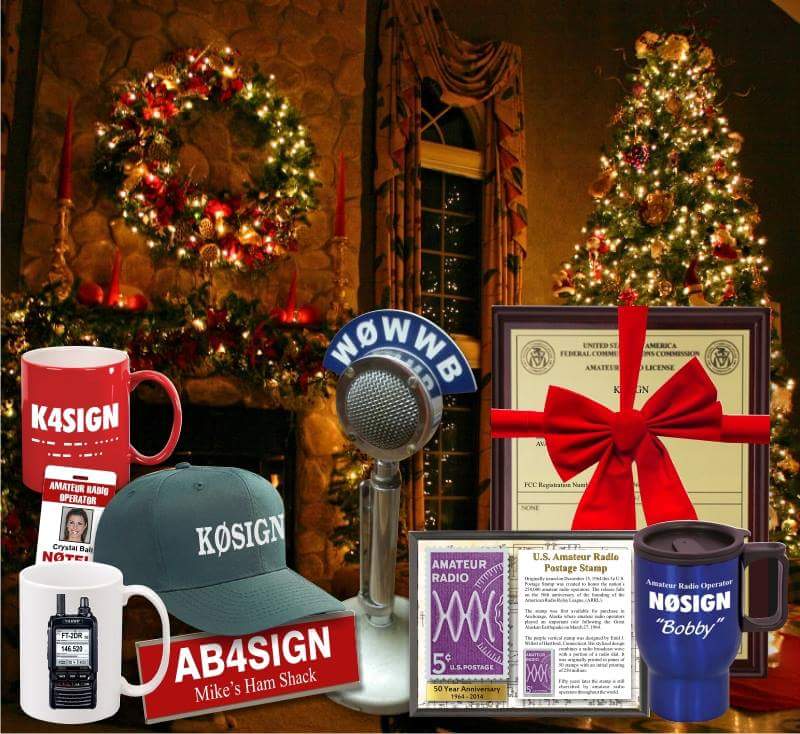 Shopping for a "Ham"? We're shipping custom products now through Monday for On-Time Christmas Delivery. #hamradio