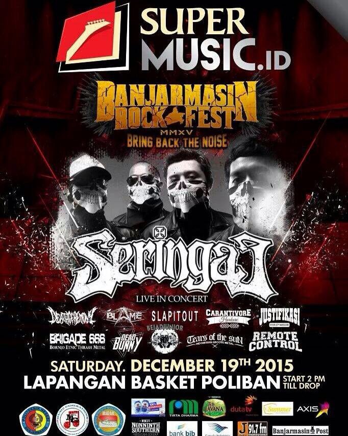 Panggung terakhir kita di 2015. Sampai jumpa nanti malam @MG_Poliban <a href="/Seringai/">Seringai | ニヤリ</a>