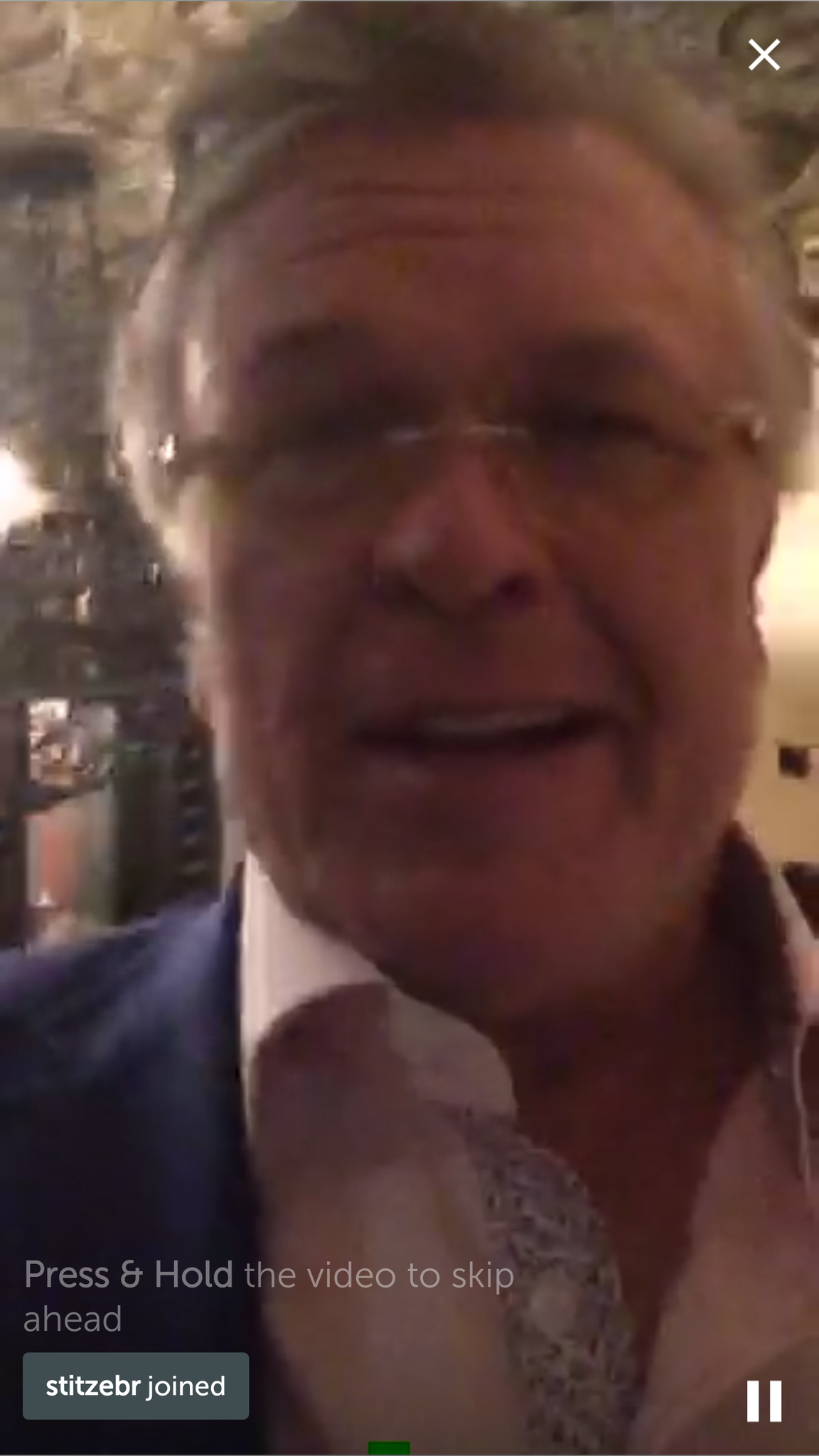 . on Ron White\s birthday party pre-dinner happy birthday  