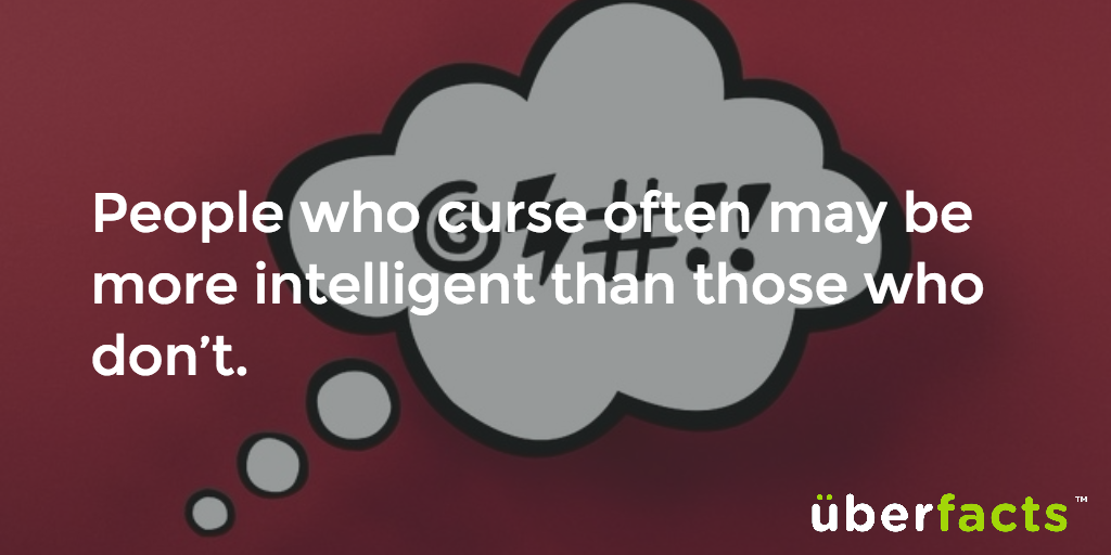 UberFacts's tweet image. Do you curse a lot? 
usnews.com/news/articles/…