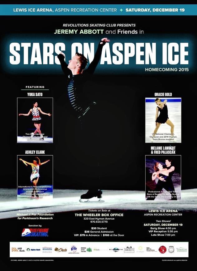 FrenchieSkate's tweet photo. If you're in the Aspen area you shouldn't miss #StarsOnAspenIce presented our very own @jeremyabbottpcf! https://t.co/jKDlRB1fHi