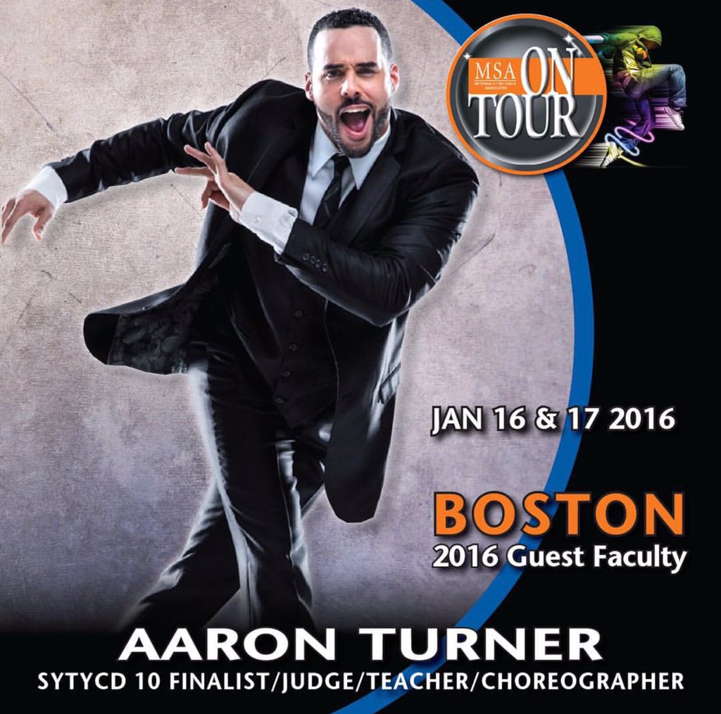 Dance10Aaron's tweet photo. Really looking forward to his event with @msa_ontour @msaagency #msafam #msafit #dance #danceconvention #boston https://t.co/dUqdR5m6I4