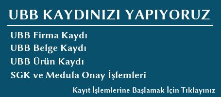 medicalrehberi's tweet photo. https://t.co/JTZLbUBGuJ #UBBKaydi #UBBFirmaKaydi #UBBUrunKaydi #UBBBelgeKaydi #SGKveMedulaOnay https://t.co/QiG1SXFEwb