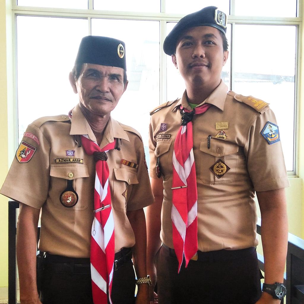Bersama Purna Ketua @dekade03sumbar Pertama kak Azwar Arief.