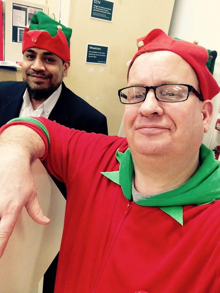 WSheady's tweet photo. @Tesco_Farnworth #EveryLittleElf fundraising in full swing https://t.co/2QP9UJelSa