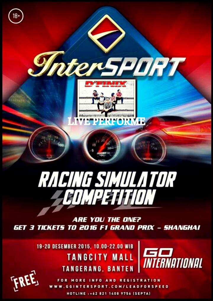 Dfinix's tweet photo. DFINIX onstage 20 des 2015 pkl 14:00 @tangcity Mall #tanggerang #Banten roadshow GG #INTERSPOT RACING SIMULATOR https://t.co/Wg14gzLf41