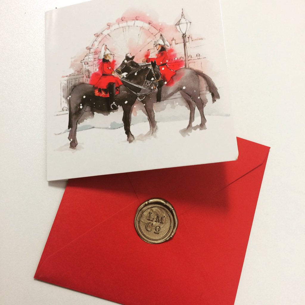 Christmas Cards ready to post #TLMCloves #Christmas #London