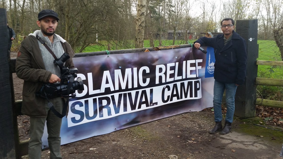 New English/Bengali channel <a href="/TVOneUK/">TVOneUK</a> are making a programme about our #SurvivalCamp for broadcast January #winter