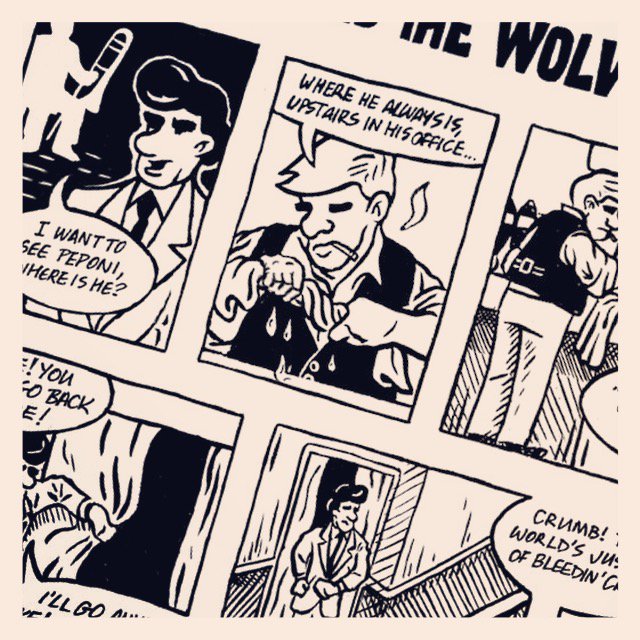 nickprolix's tweet image. Last page before xmas is up at thesheepandthewolves.com Will start posting again in January. #makingcomics #webcomics