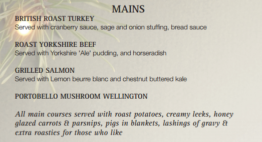airedale_heifer's tweet photo. Our Christmas Fayre menu available every day up to and includeing Christmas Eve! #Christmas #Bradford https://t.co/QqJ8DBK3wt