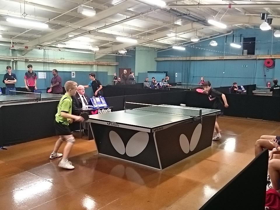 Two Halifax lads in the final of the Halifax 2* cadets! Ben and Jonny going head to head. <a href="/TableTennisENG/">Table Tennis England</a>