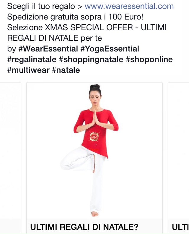 wearessential's tweet photo. #Natale per te https://t.co/oNZVfEF6RS
by #WearEssential #YogaEssential #regalinatale #shoppingnatale #multiwear https://t.co/uaiJtTPsSV