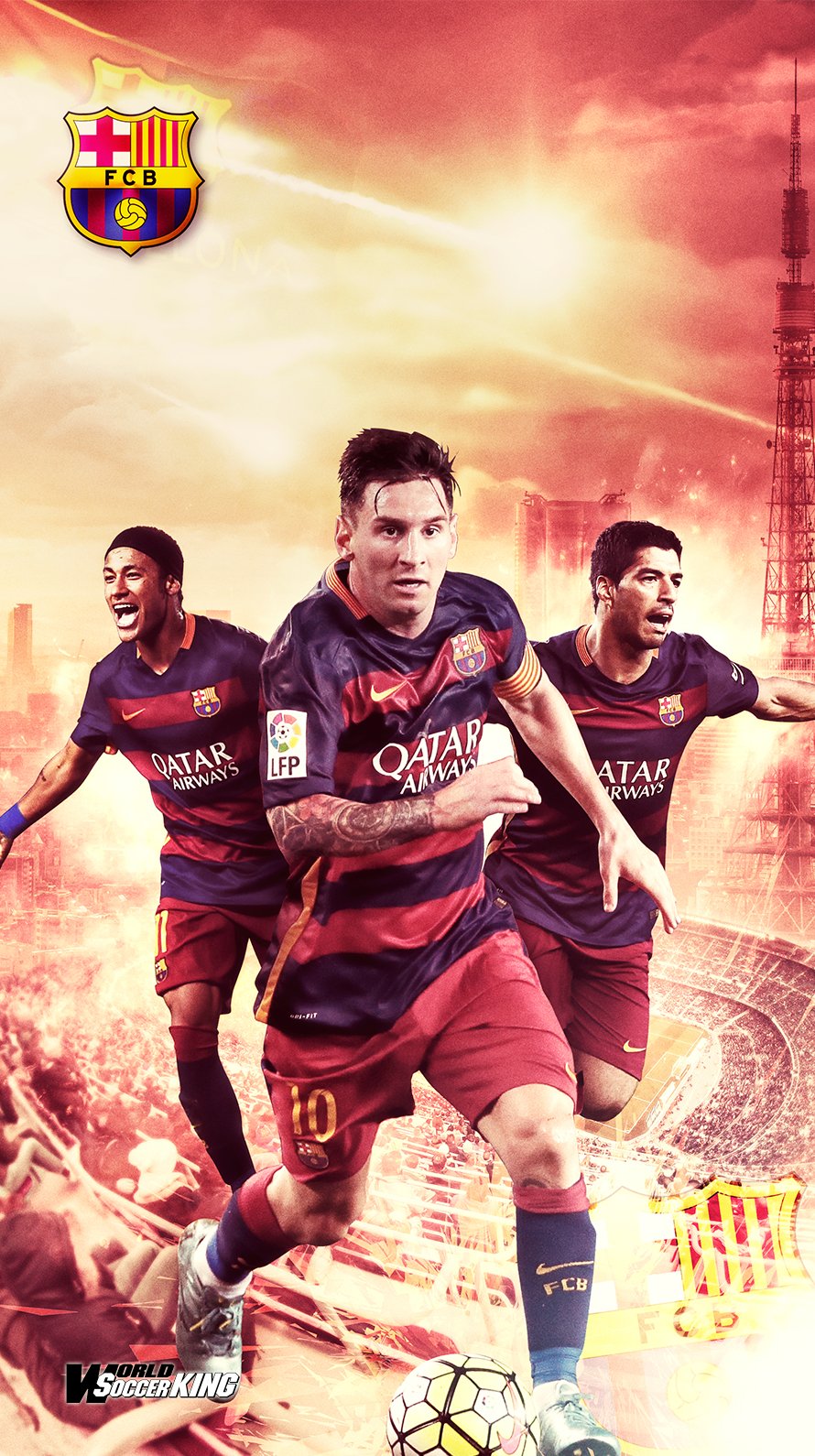 Soccer King 雑誌 好評御礼 1月号 好評いただきありがとうございます ご購入の方々に感謝を込めて そして Clubwc 決勝でmsnが並び立つのを願って バルセロナ 特集 スマホ壁紙 バルサファンの皆様 ぜひご愛用ください T Co