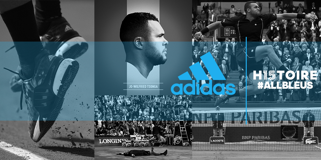 adidasFR's tweet photo. 02/06/2015.
Une ovation du central de @rolandgarros pour @tsonga7 qui restera gravée dans l’H15TOIRE !
#allbleus https://t.co/NPns1MMNT0
