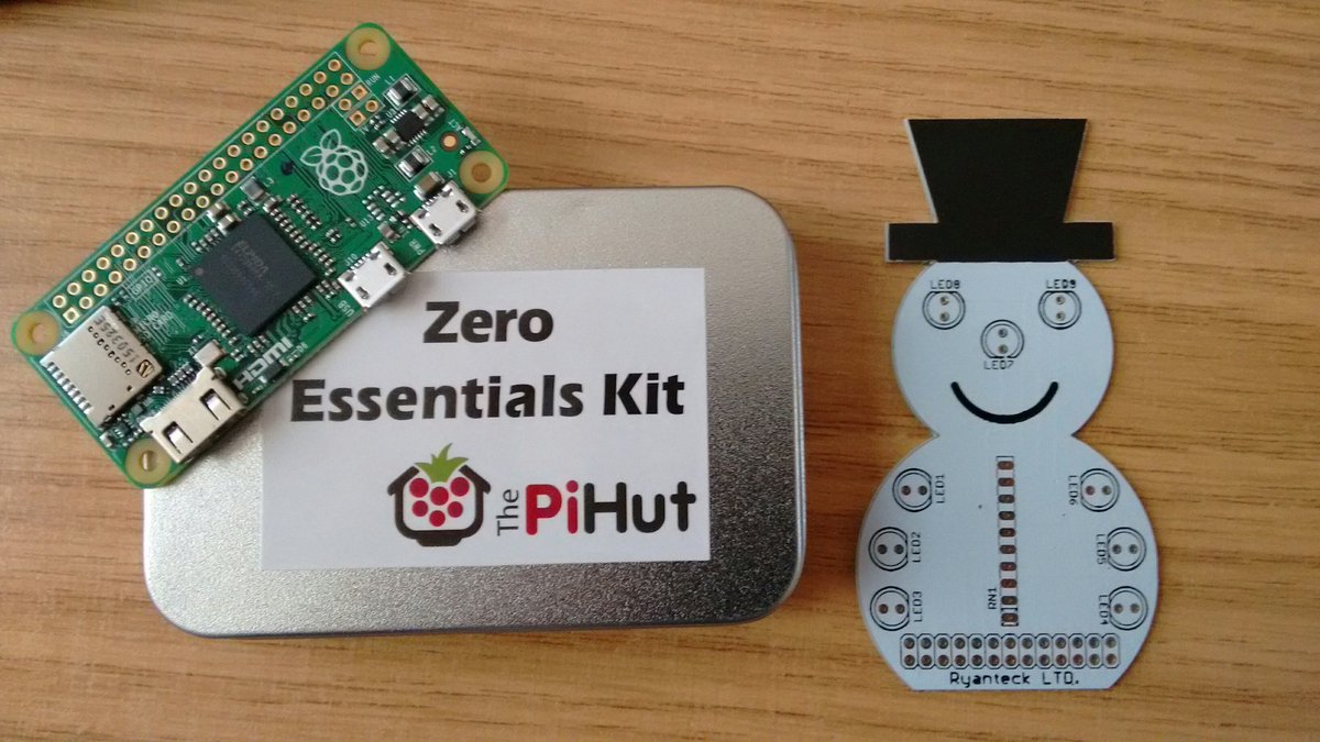 HIKassem's tweet photo. Raspberry #Pi_zero from @ThePiHut https://t.co/KmeyQf39rO