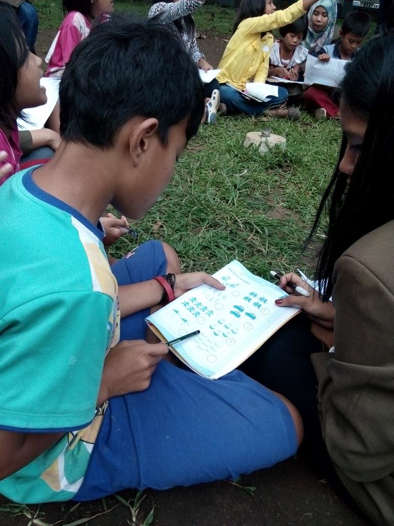 Dika belajar calistung 😚 #KBMBUBAT #MDPBERBAGI