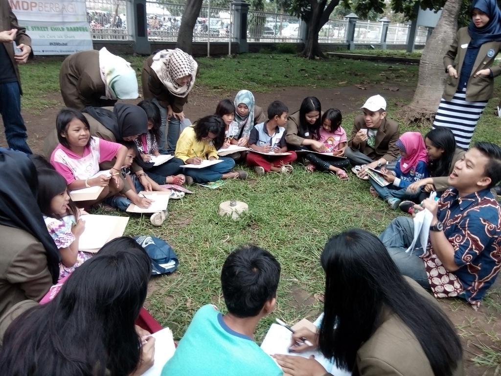 Mulai membuat batik! #KBMBUBAT #MDPBERBAGI