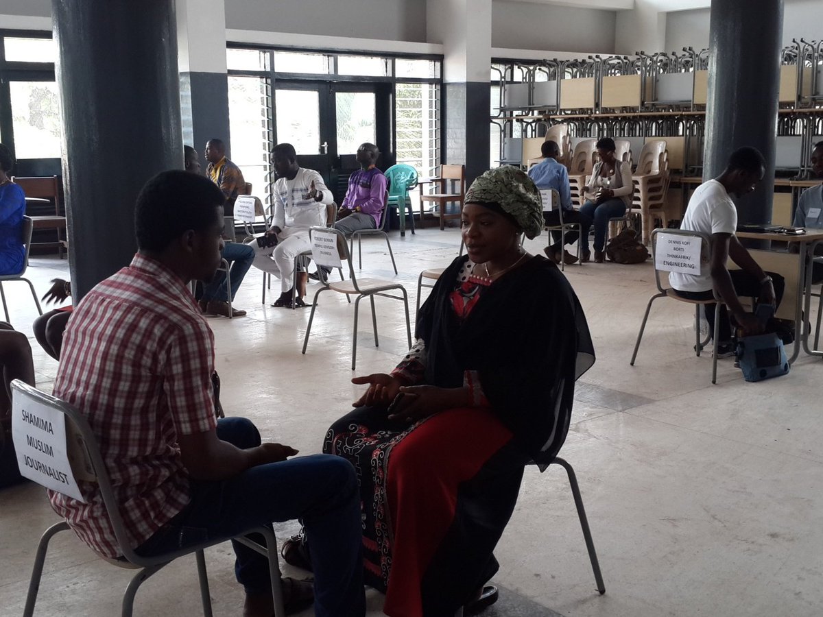 Barcampaccra's tweet image. Speed Mentoring session ongoing. Join us at the Central Cafeteria. Uni of Ghana. #BcAccra