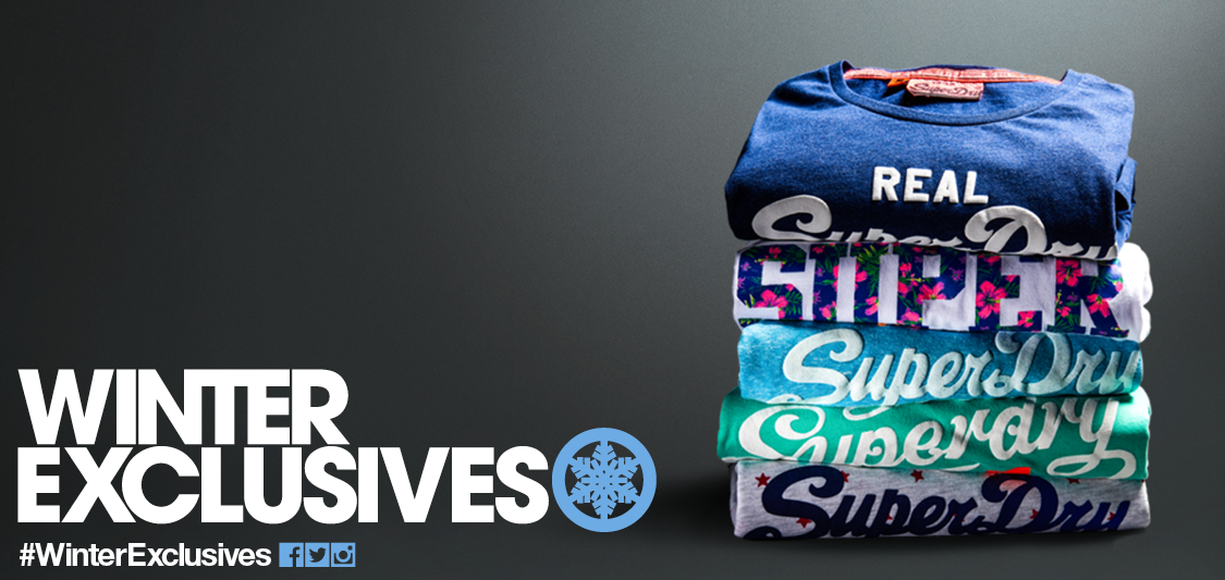 SuperdrySpain's tweet photo. #WinterExclusives Sólo hoy descuento del 20% en camisetas y en el pack doble de ropa interior para él https://t.co/U4OS3zWmuA