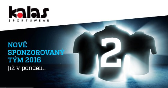 Nový milník v historii naší značky. Více informací již v pondělí. #proudsponsorKALAS