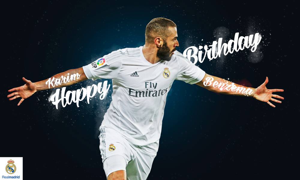 Happy 28th birthday Karim  