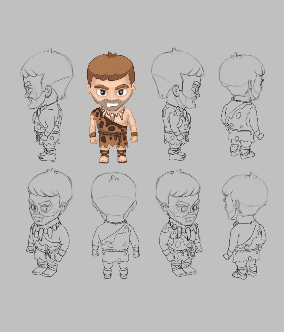 FortTech's tweet photo. Daily Fun Updates, 2D Game Character's Draft. #2DGame #2DCharacterArt #ConceptualArt #2dGameDevelopment #2D #3D https://t.co/MfsslrEMhI
