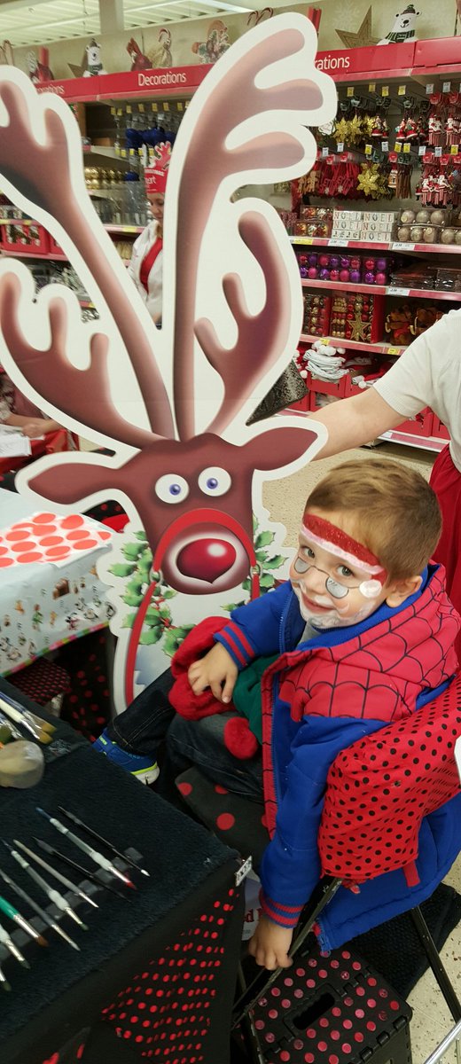 We have pin the nose on the reindeer, colouring &amp; face painting in store today to get you in the Christmas spirit🎄