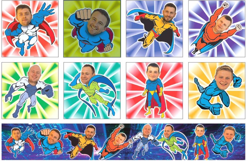 btpreservation's tweet image. Merry Christmas from our superheroes (on site feedback card 2016)