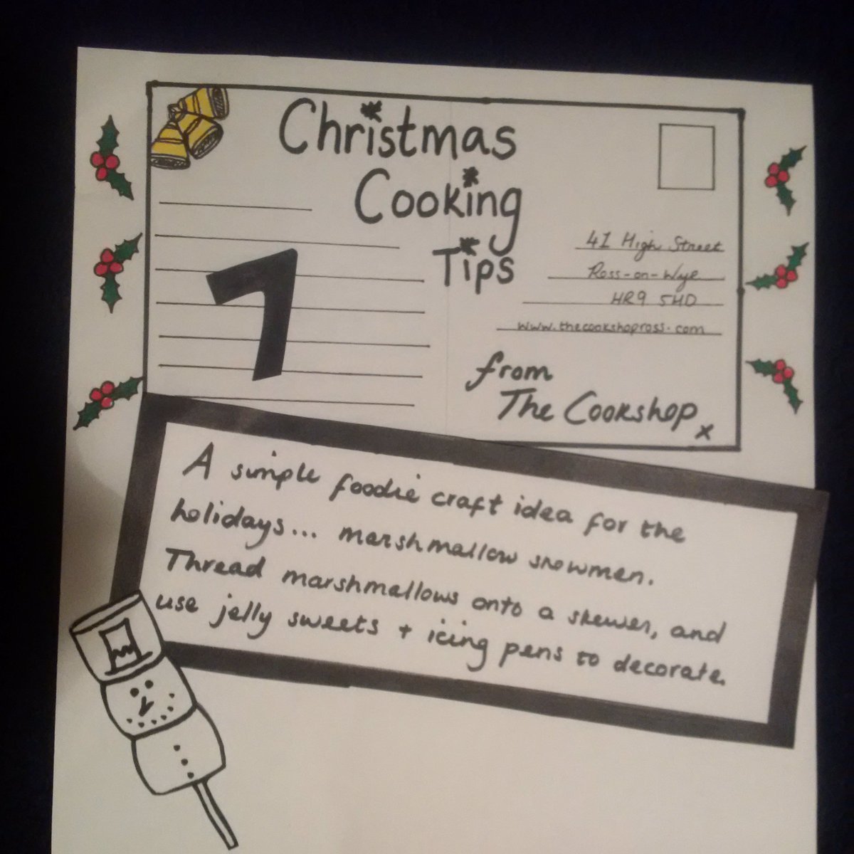 Cookshop_Ross's tweet photo. Welcome to #ChristmasCookingTips #7: For those who like something to do on these dark afternoons... #craft #cooking https://t.co/5uXLtobQoL