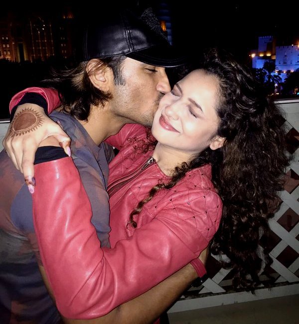 Sushant Singh Rajput wishes girlfriend Ankita Lokhande Happy Birthday with a KISS!  