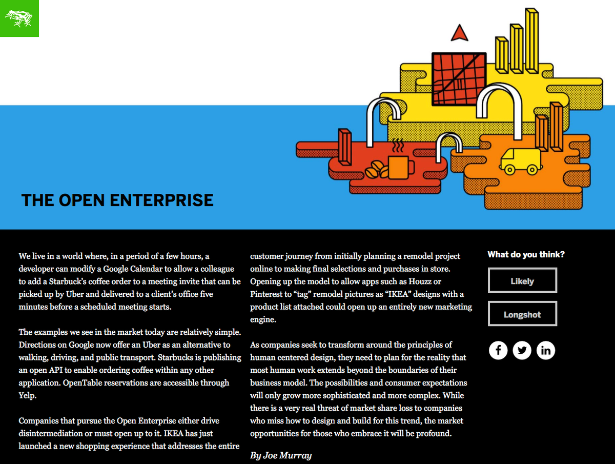 marksstorm's tweet image. The #OpenEnterprise and other Tech Trends for 2016 and beyond. @frogdesign frogdesign.com/techtrends2016…