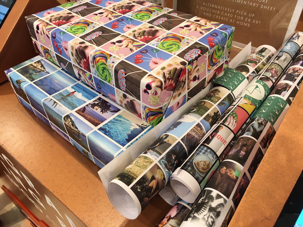 SmashleighJayne's tweet photo. There's still time to get some personalised #Instagram wrapping paper from #mywrapme in @Topshop. So pretty!! https://t.co/uMxXfdePaN