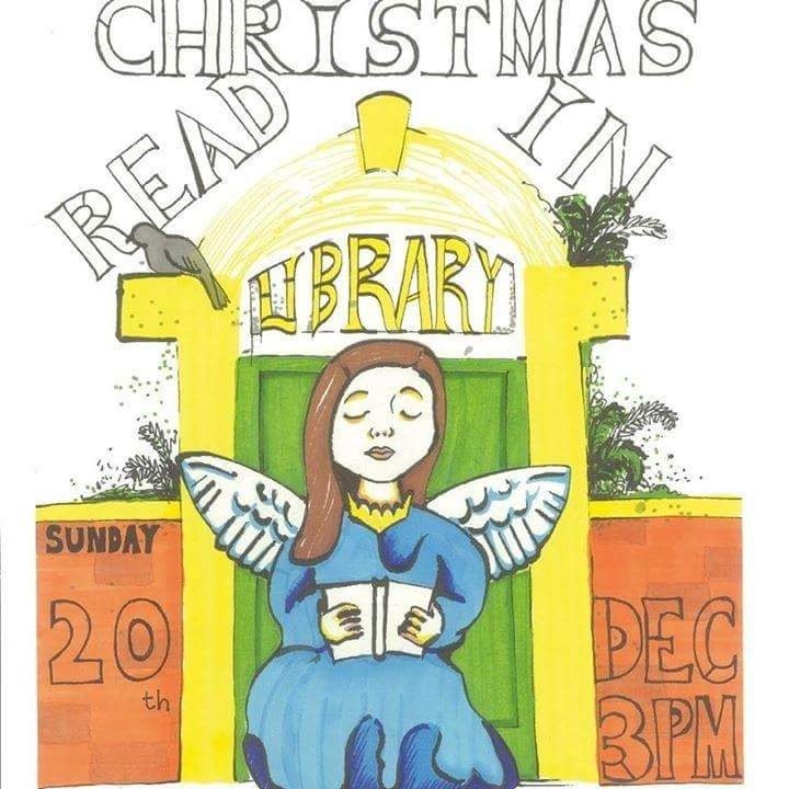 OurRoathLibrary's tweet photo. *TOMORROW* #RoathLibrary (Newport Rd) Christmas Read-In 3pm. Help make a stand for #publiclibraries. Bring a book! https://t.co/Ur4ELeFmtJ