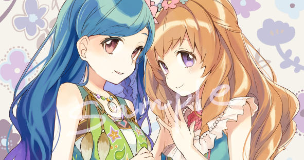 「知梨ちゃん(@tiringo3)の冬コミ新刊アイカツ本にイラスト一枚ゲストで描か」|ぶーた🐽💜のイラスト