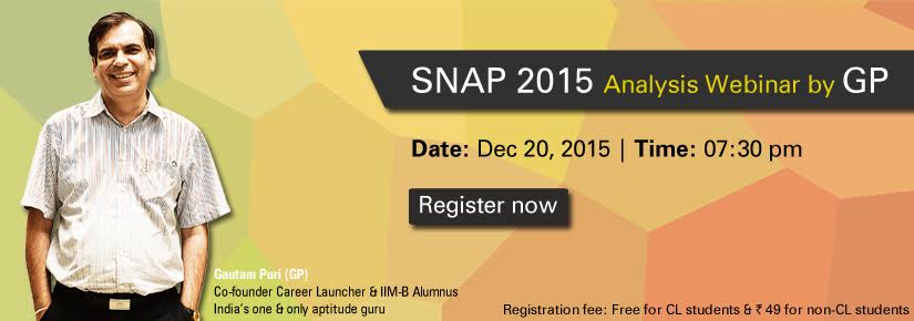 careerlauncher's tweet photo. All the Best for #SNAP2015. Visit https://t.co/PDtPxNzuJm https://t.co/Z7S37NDPb2
