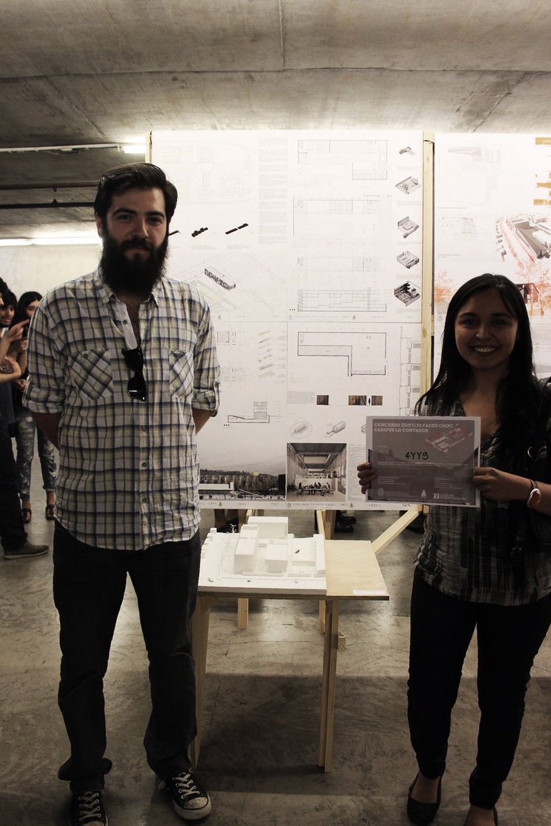 anagramma_arq's tweet photo. Ganamos primera mención honrosa en el Concurso Edificio FADEU, Lo Contador, PUC.
@anagramma_arq + Romero Silva Arq. https://t.co/dVKZaxZRYO
