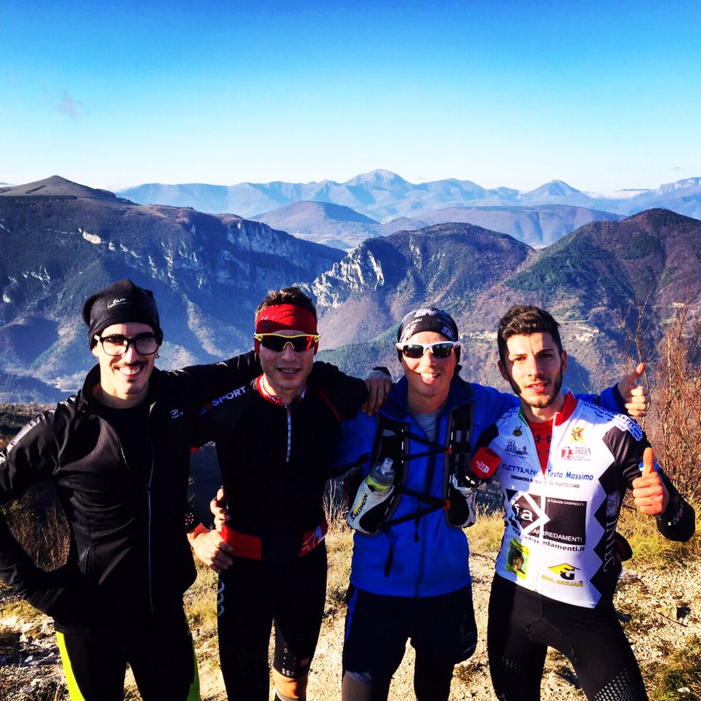 Total Training Trail Team today #frasassi for a training session #trail #sport #totaltraining #adventurelife #coach
