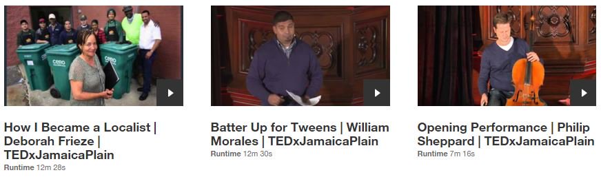 TEDx02130's tweet photo. Binge watchers rejoice! #TEDxJP talks are live - relive the magic with this video playlist: https://t.co/ECDcfCrZYu https://t.co/K12DAzpCUc