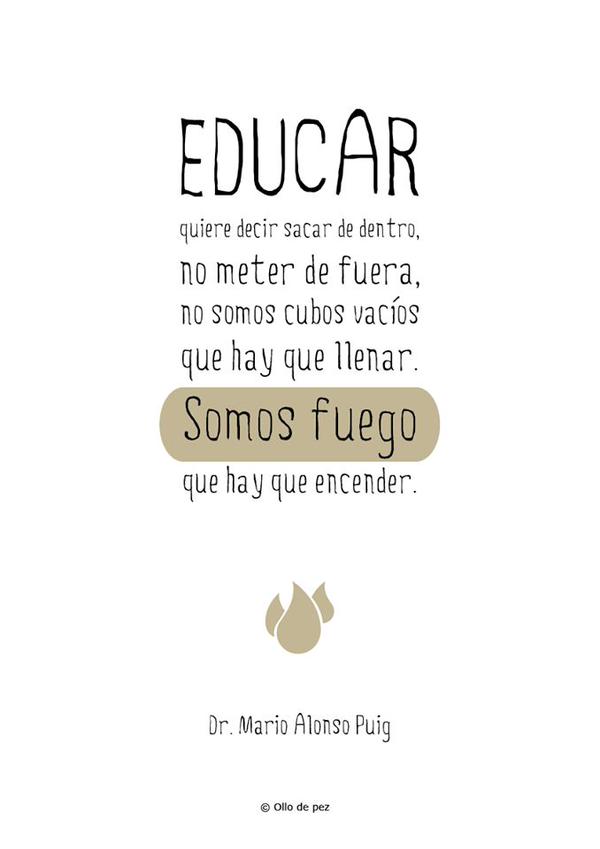 Aulaplaneta's tweet photo. Qué quiere decir "educar" #frases https://t.co/BvMLMt5CZH