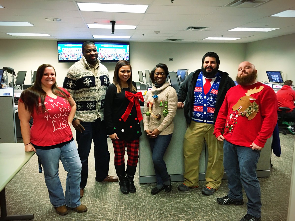 Looking Stellar in those ugly Sweaters! #UglySweaterDay #OneTeam <a href="/GopezGrady/">Grady Gopez</a> <a href="/EvanAlexanderAP/">Evan Alexander</a> <a href="/TonyZwart/">tzwart0116</a>